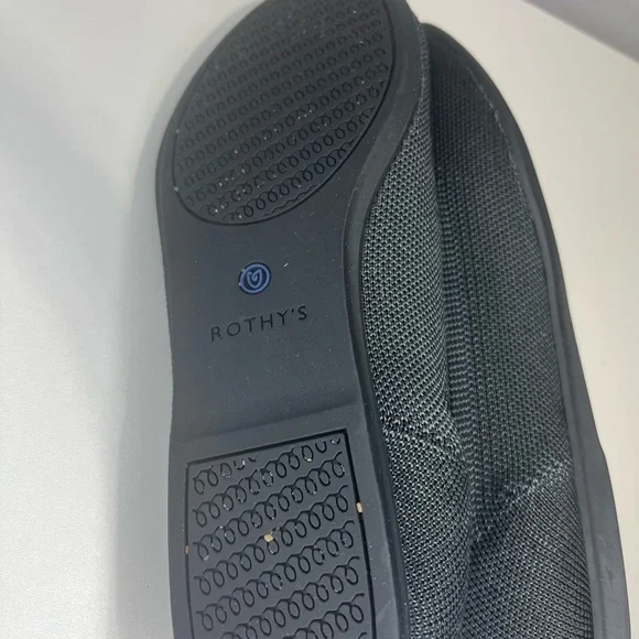Rothy's Charcoal Black Slip-Ons womens size 9 - Picture 7 of 12